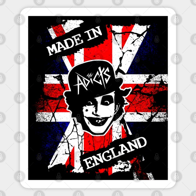 The Adicts - Made In England. Sticker by OriginalDarkPoetry